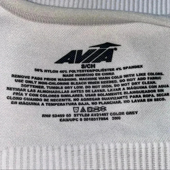 Avia Sport Bra Size Small - Picture 3 of 3